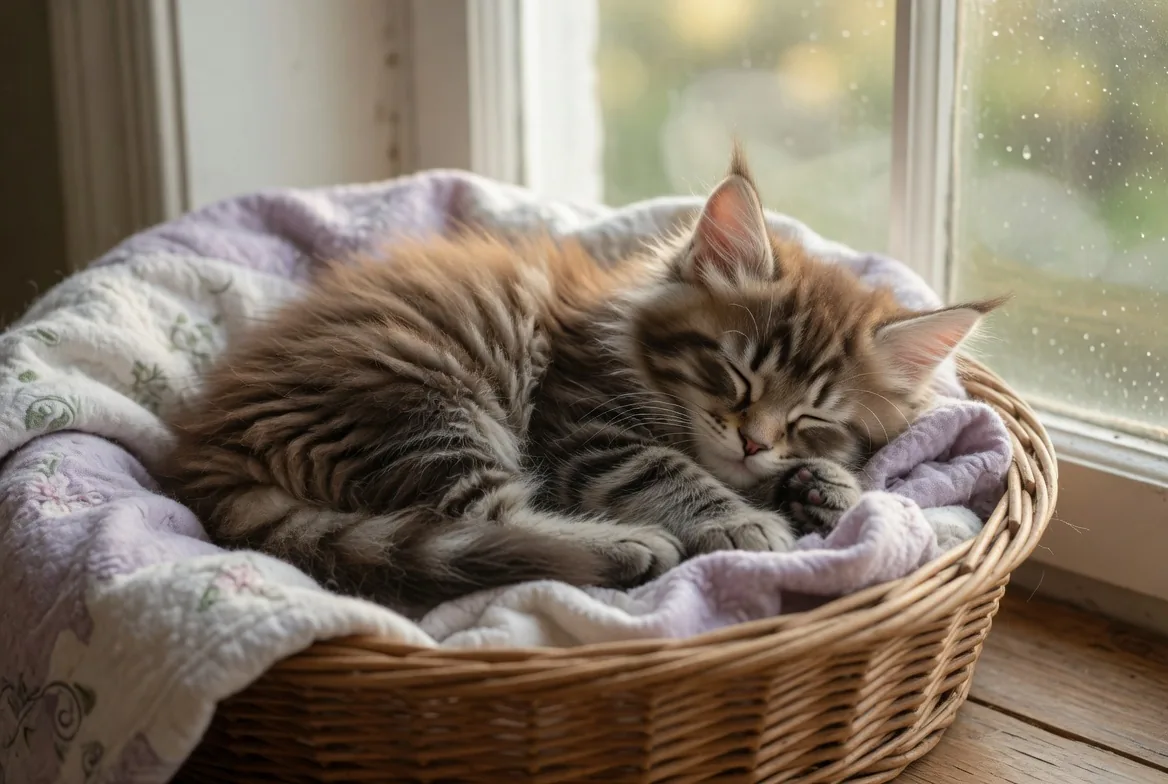 Willow — Silver Smoke Maine Coon kitten